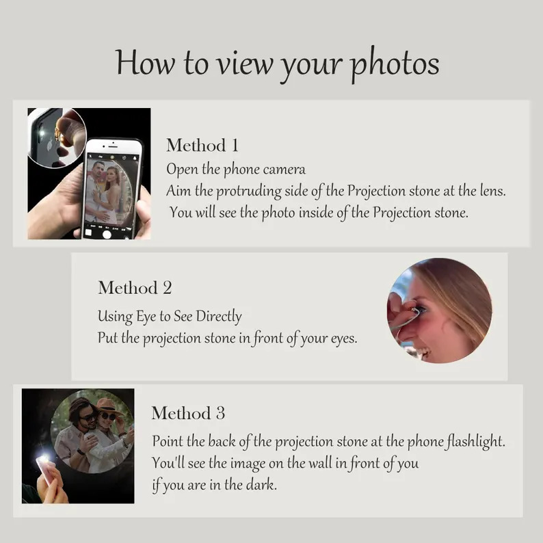 Custom Photo Projection Bracel - Bracelet Link Remover incelemesi ve fiyatı