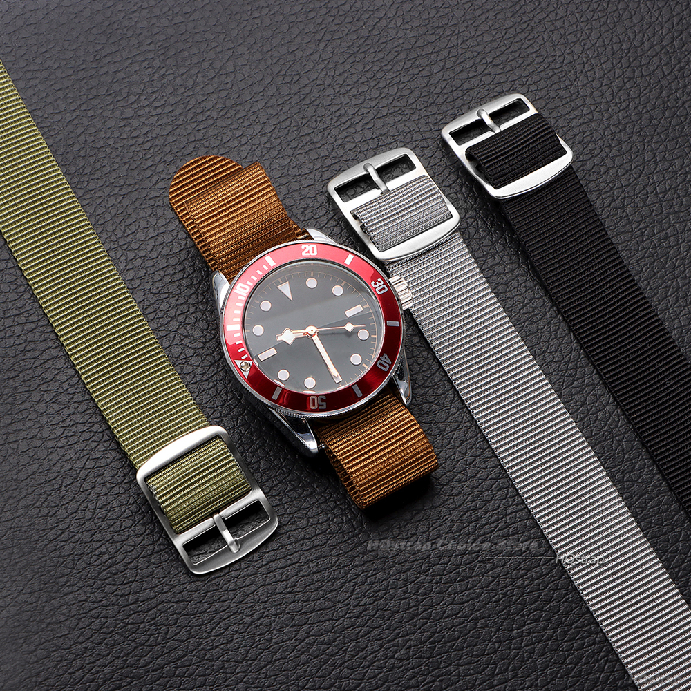 20mm Sport Nylon Watch Band fo - Smartwatch Army Watches For Men incelemesi ve fiyatı