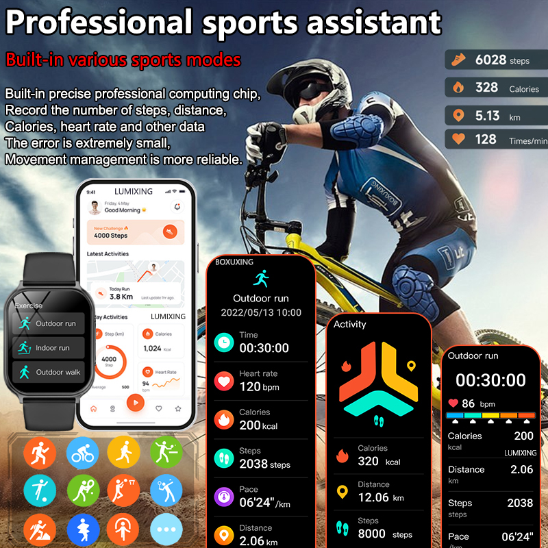 New Smart watches Men Women Sp - Smartwatch Health Watches For Men incelemesi ve fiyatı