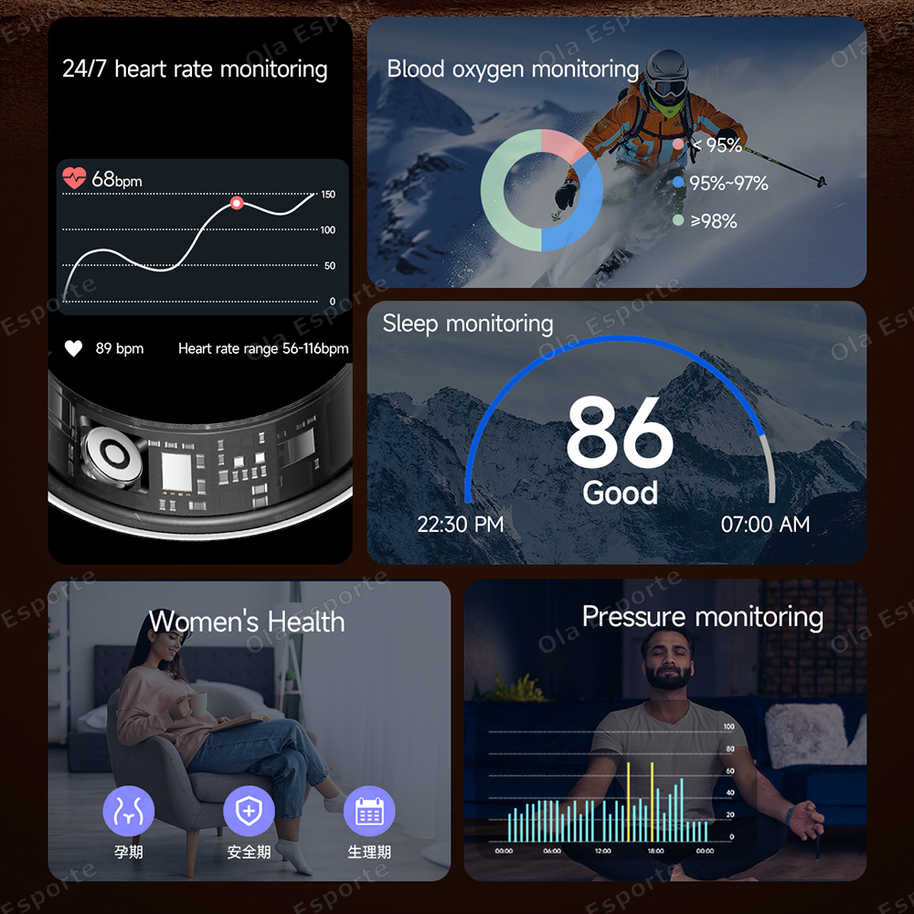 Newest Smart Ring Call Message - Smartwatch Health Watches For Men incelemesi ve fiyatı