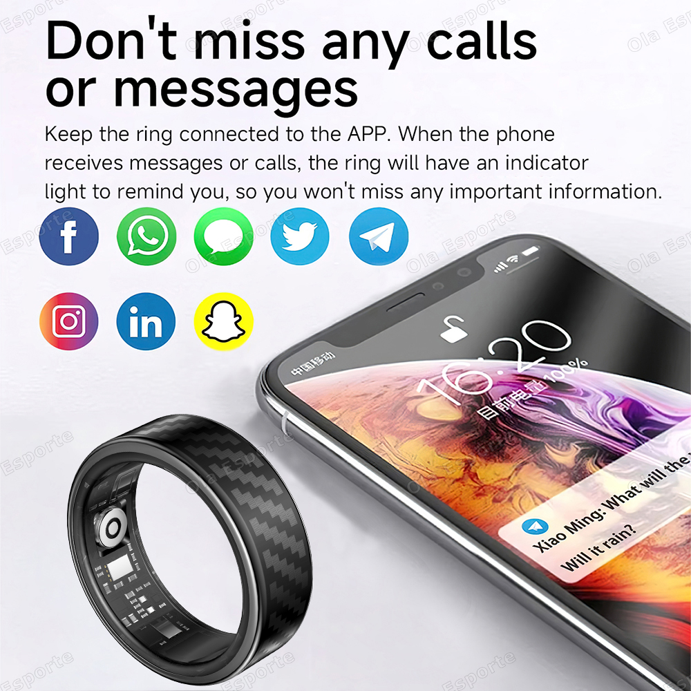 Newest Smart Ring Call Message - Smartwatch Health Watches For Men incelemesi ve fiyatı