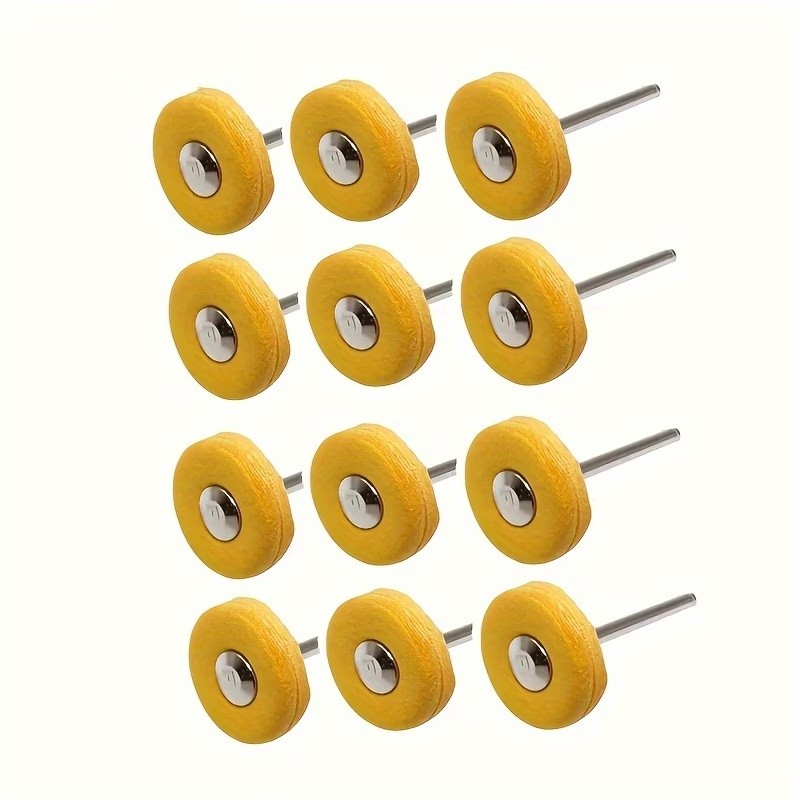 57Pcs 3mm Yellow Polishing Clo - Watch Polishing Cloth incelemesi ve fiyatı