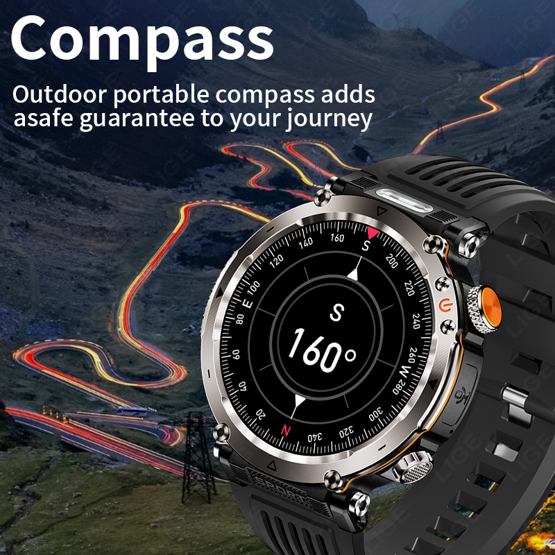 New Military Outdoor Smartwatc - Smartwatch Watches For Men incelemesi ve fiyatı