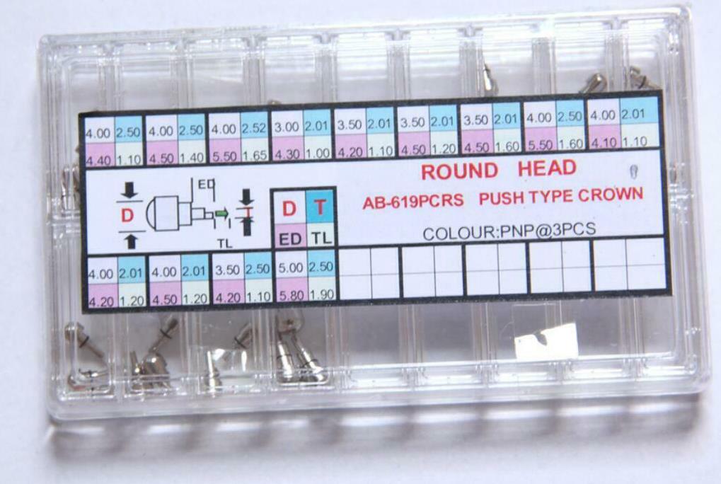 619PCR Assortment of Round Hea - Watch Crown Pusher incelemesi ve fiyatı