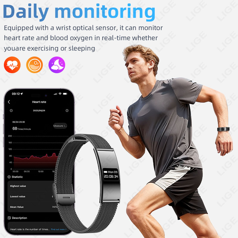 New Smart Bracelet Health Fitn - Couple Watches Smartwatch incelemesi ve fiyatı