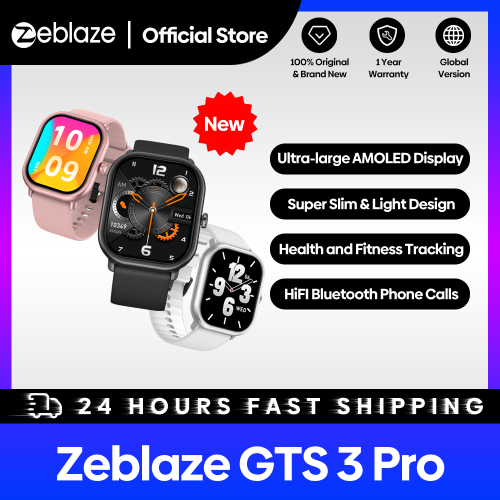 New Zeblaze GTS 3 Pro Voice Ca - Smartwatch Health Watches For Men incelemesi ve fiyatı