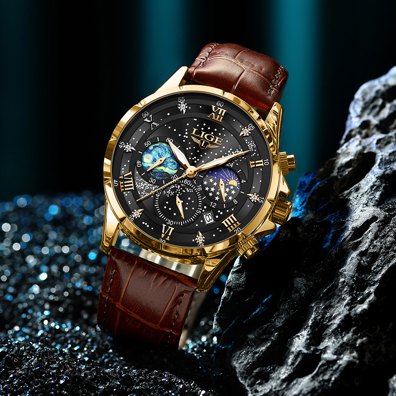 LIGE 2024 Top Luxury Brand Men - Smartwatch Army Watches For Men incelemesi ve fiyatı