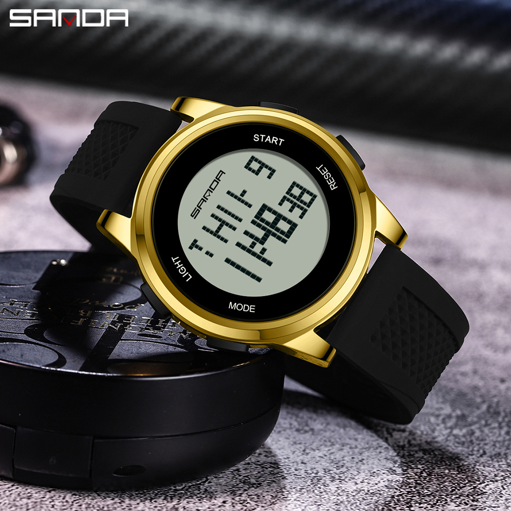 SANDA 9067 Digital Watch Men M - Smartwatch Army Watches For Men incelemesi ve fiyatı