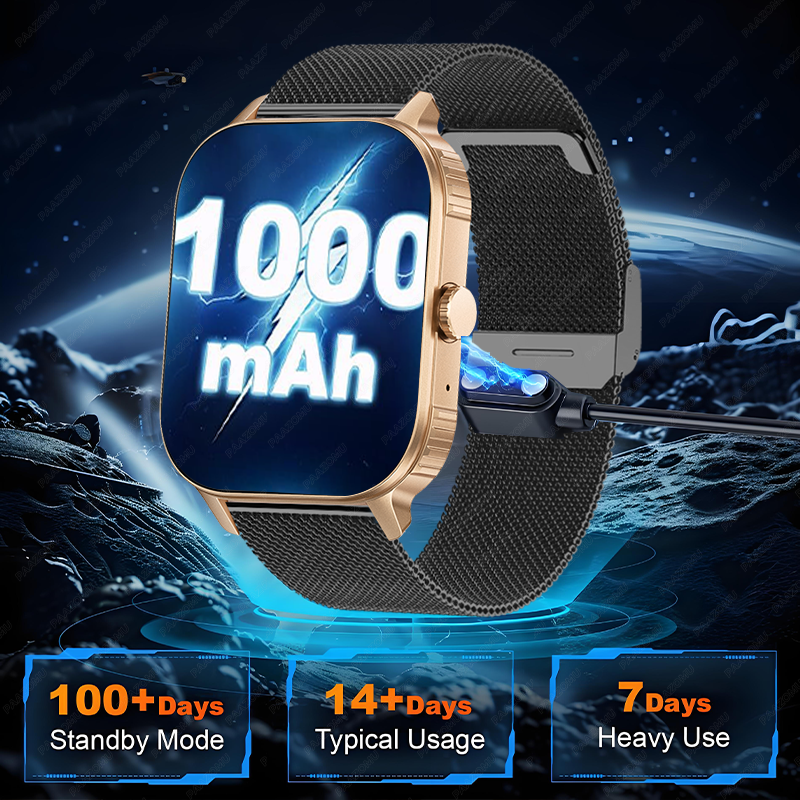 1000mAh Ultra Battery Sports S - Smartwatch Health Watches For Men incelemesi ve fiyatı