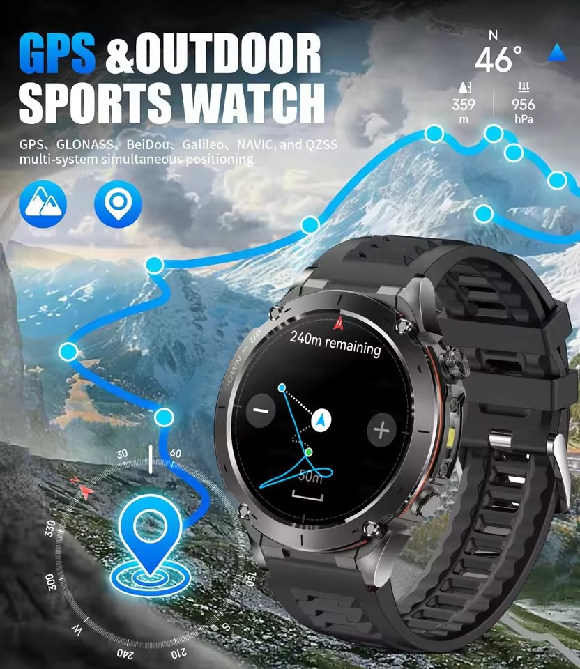 2026 New GUHUAVMI Men Military - Smartwatch Branded Watches For Men incelemesi ve fiyatı