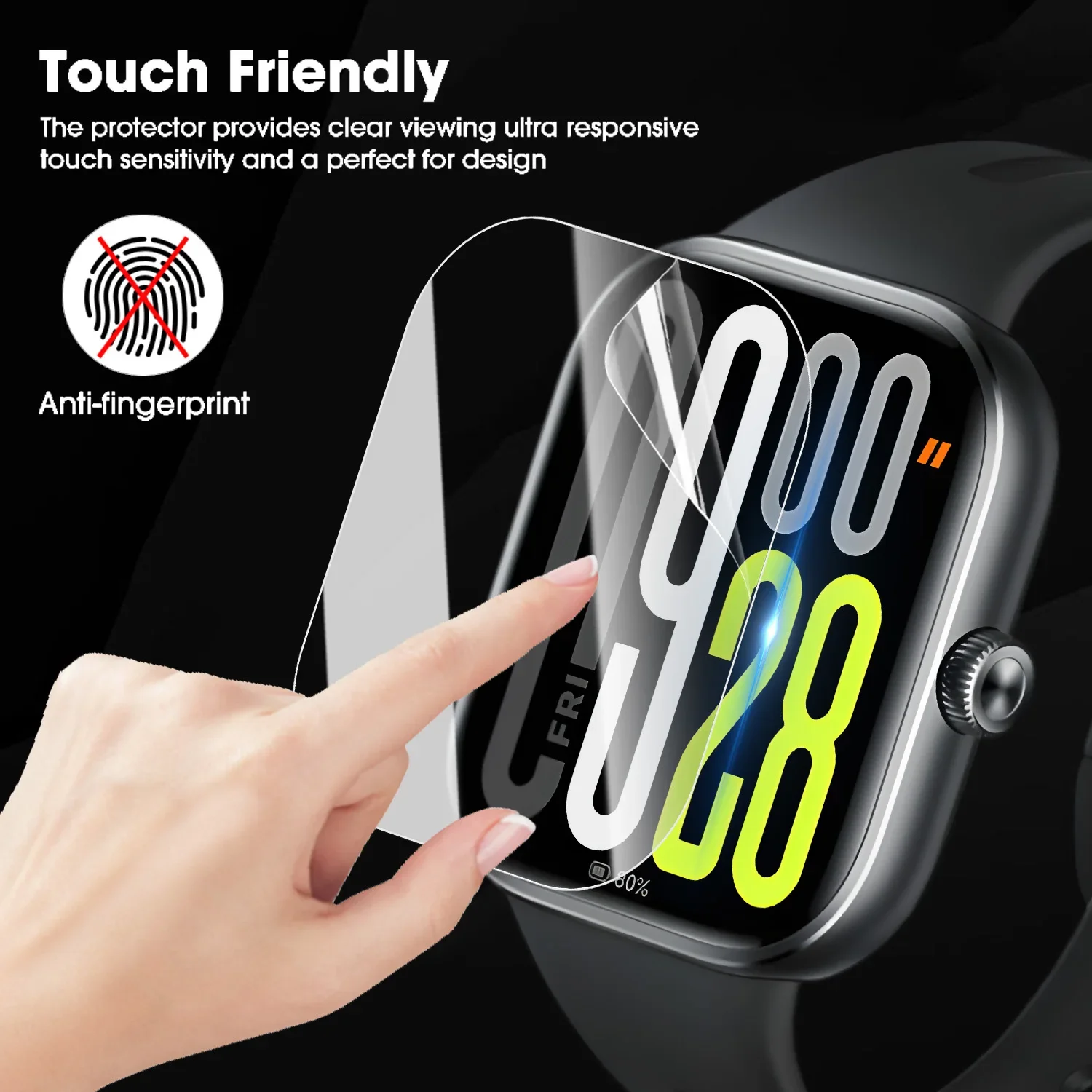 1-5PCS Hydrogel Protective Fil - Watch Redmi incelemesi ve fiyatı