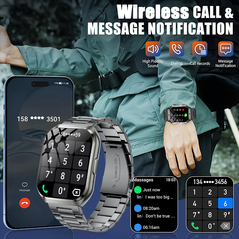 2026 NEW Smartwatch 1000mAh La - Smartwatch Health Watches For Men incelemesi ve fiyatı
