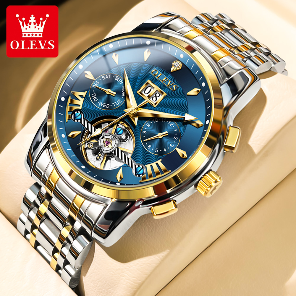 OLEVS Men Watches Luxury Fashi - Anti-Magnetic Watch incelemesi ve fiyatı