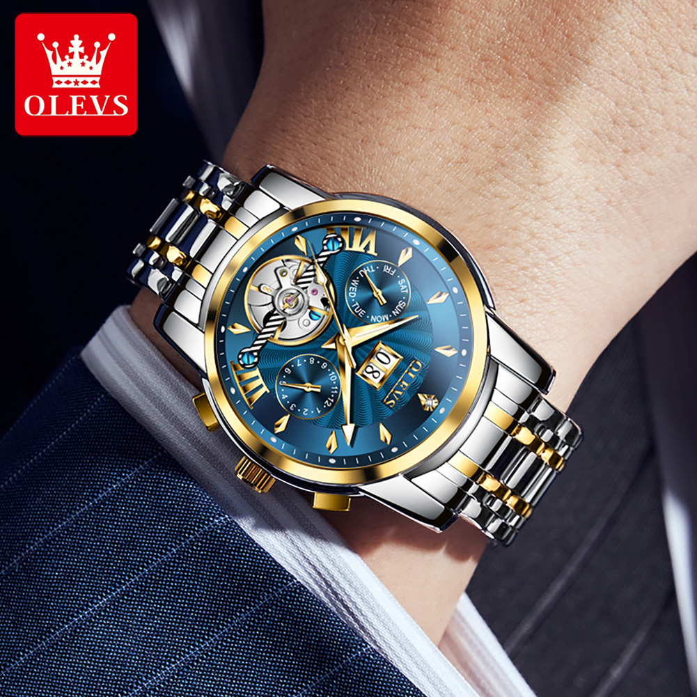 OLEVS Men Watches Luxury Fashi - Anti-Magnetic Watch incelemesi ve fiyatı