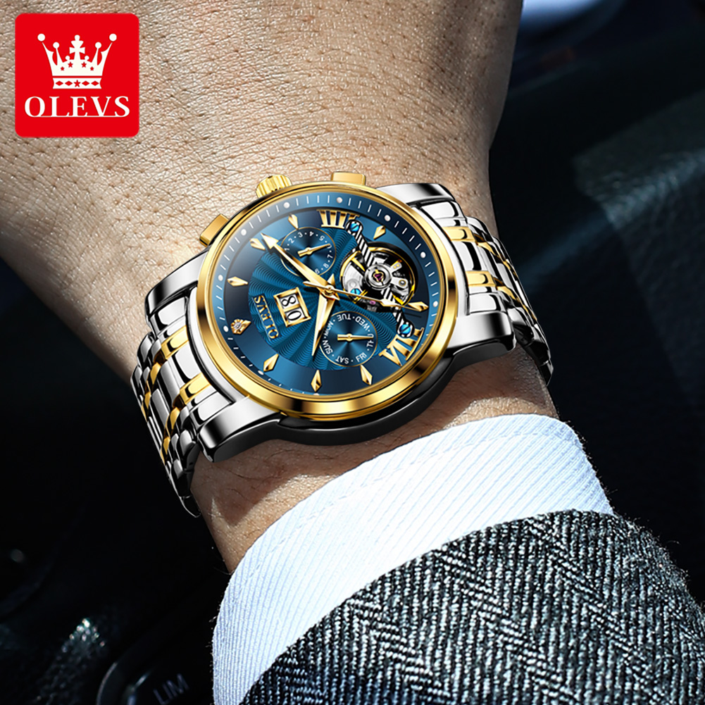 OLEVS Men Watches Luxury Fashi - Anti-Magnetic Watch incelemesi ve fiyatı