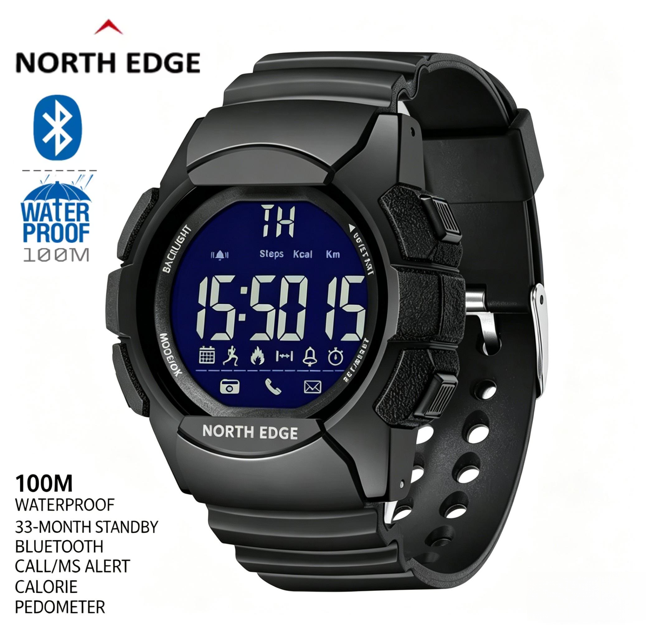 Men's Watch Military Water Res - Smartwatch Army Watches For Men incelemesi ve fiyatı