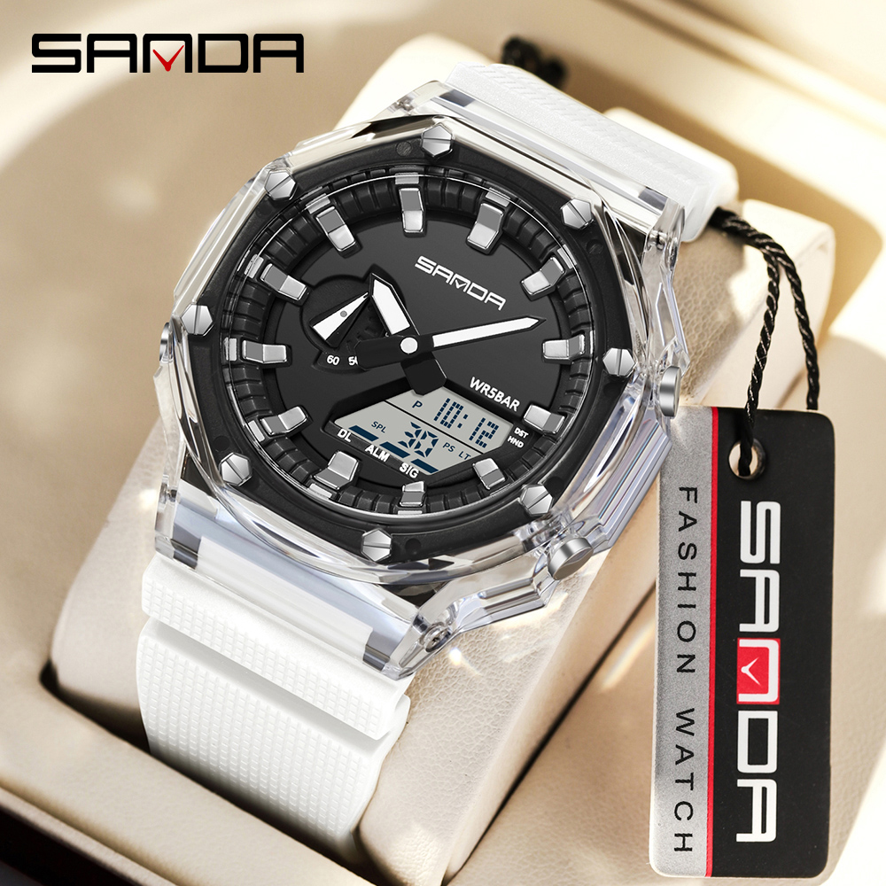 SANDA 3341Digital LED Watch Me - Smartwatch Army Watches For Men incelemesi ve fiyatı