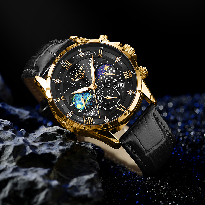 LIGE 2025 Top Luxury Brand Men - Smartwatch Army Watches For Men incelemesi ve fiyatı