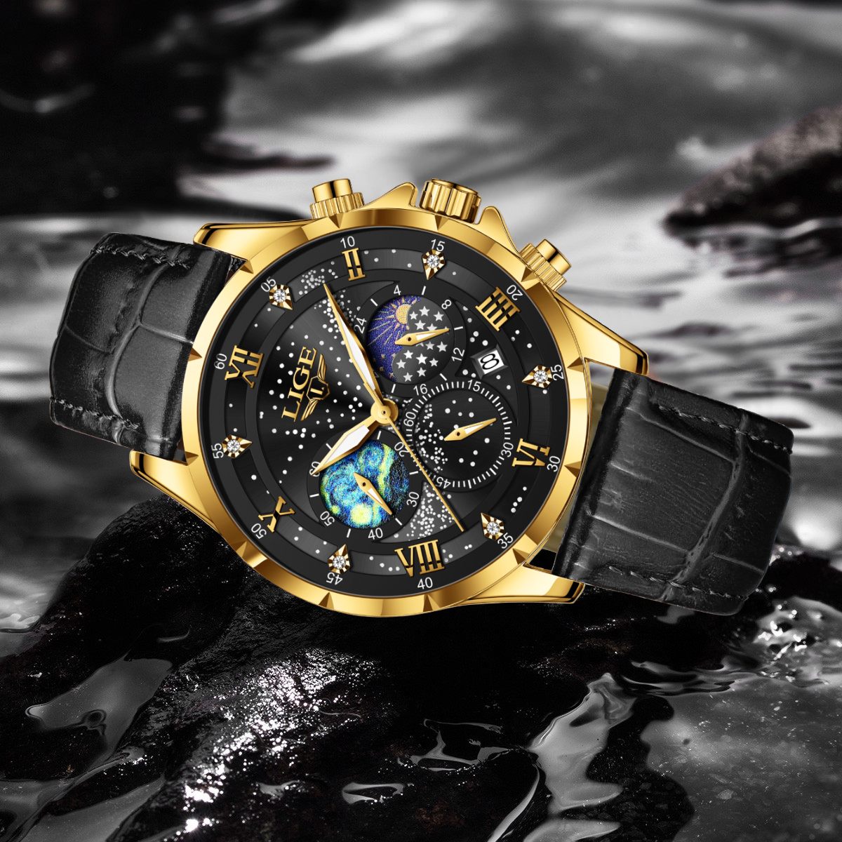 LIGE 2025 Top Luxury Brand Men - Smartwatch Army Watches For Men incelemesi ve fiyatı