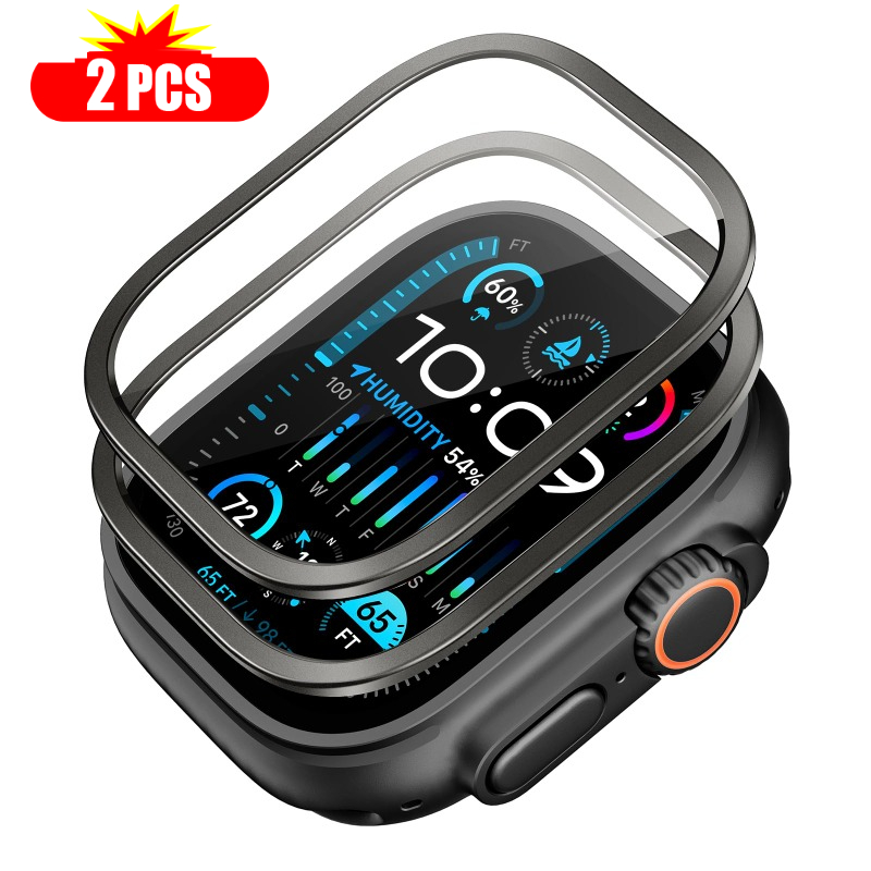 2pcs Tempered Glass for Apple  - Smartwatch Watches For Men incelemesi ve fiyatı