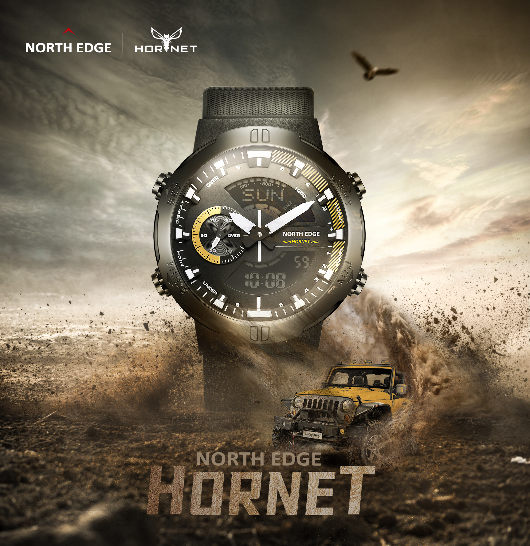 NORTH EDGE Mens Smart Watch Wo - Smartwatch Army Watches For Men incelemesi ve fiyatı