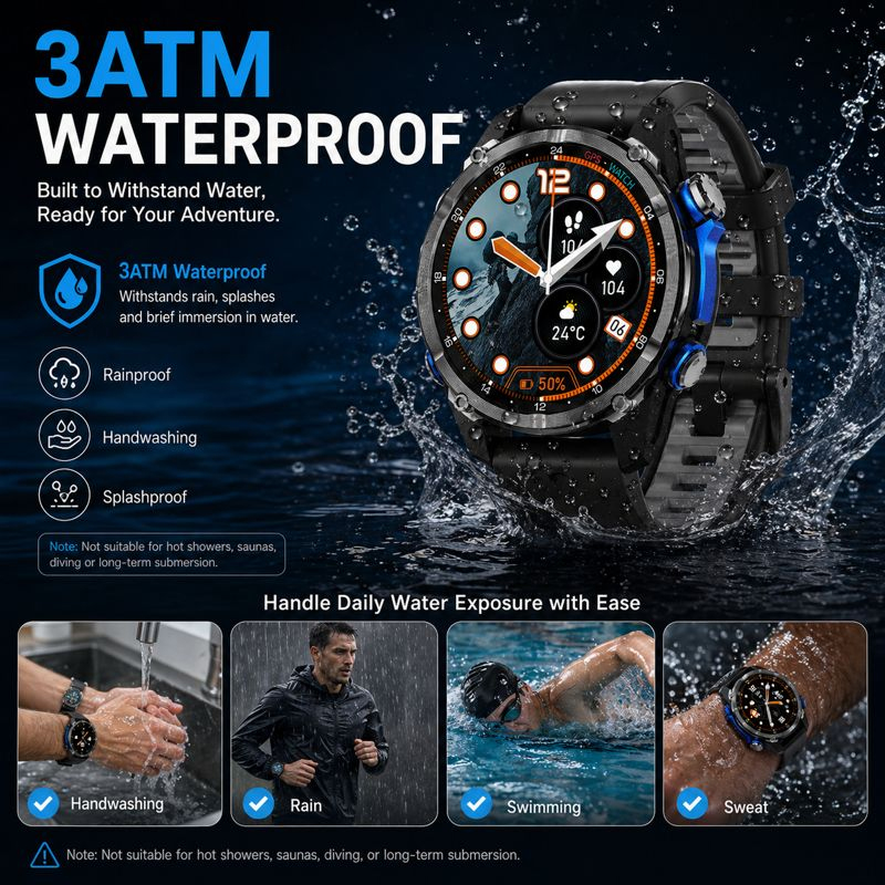 2026 New Army grade TANK GPS O - Smartwatch Army Watches For Men incelemesi ve fiyatı