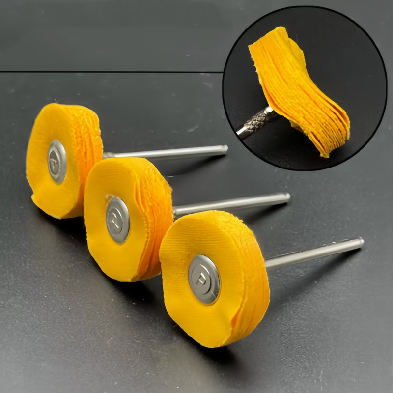 20Pcs 3mm Yellow Polishing Clo - Watch Polishing Cloth incelemesi ve fiyatı