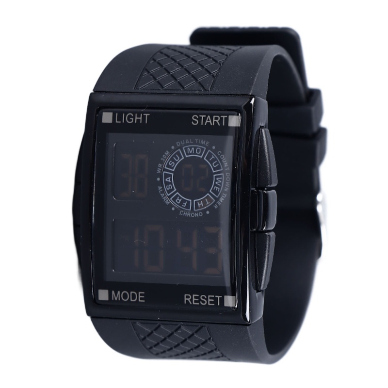 Digital Sport Watch Waterproof - Leather Watch Strap incelemesi ve fiyatı