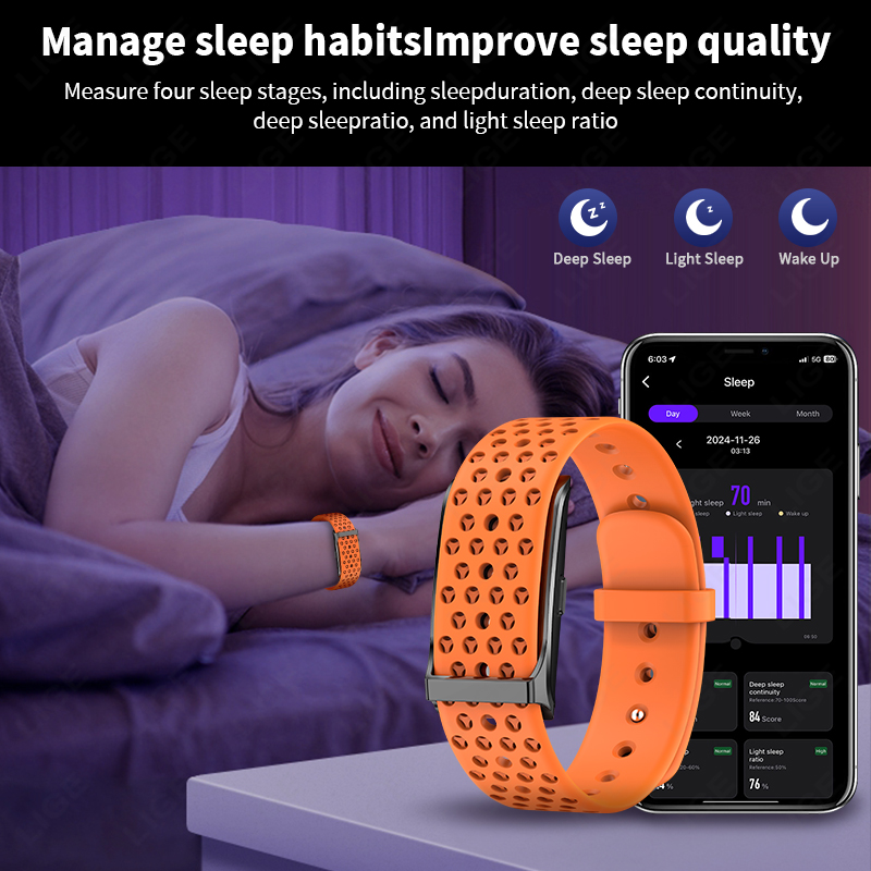 LIGE Call Reminder Smart Brace - Couple Watches Smartwatch incelemesi ve fiyatı