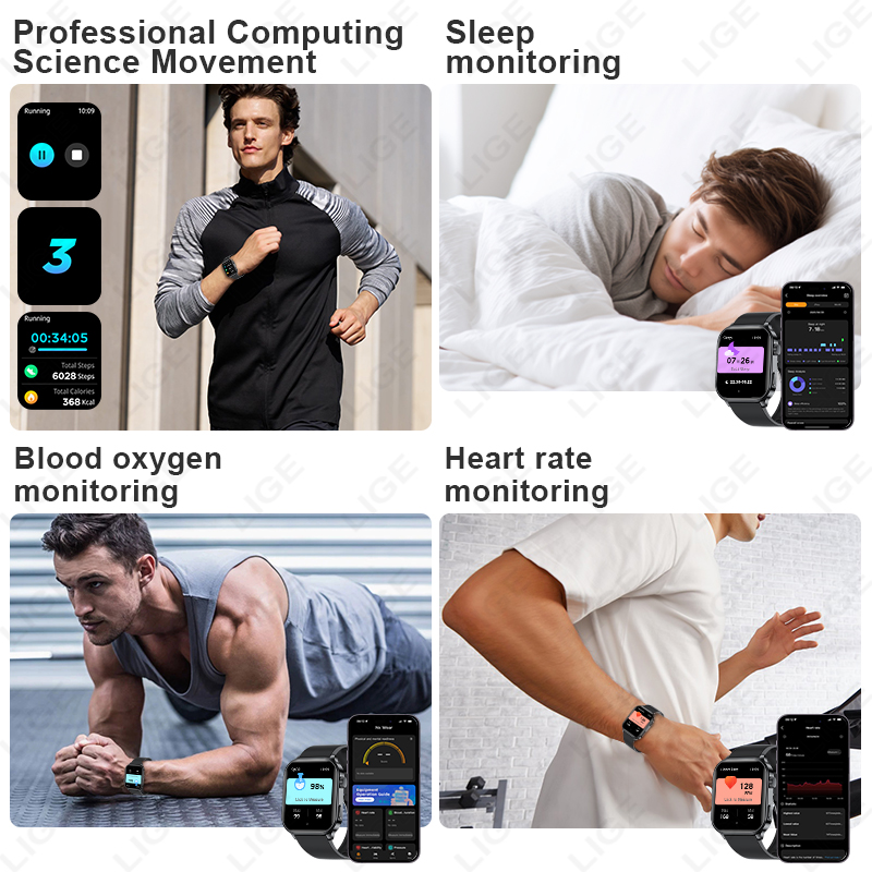 LIGE Original Brand Smart Watc - Smartwatch Watches For Women Branded incelemesi ve fiyatı
