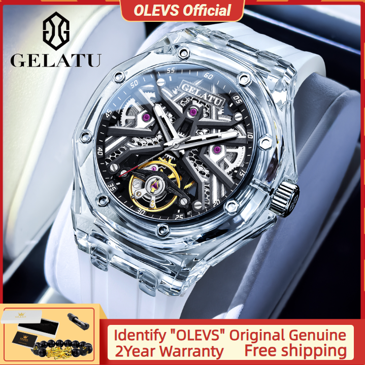 GELATU 8002 Automatic Mechanic - Leather Watch Strap incelemesi ve fiyatı