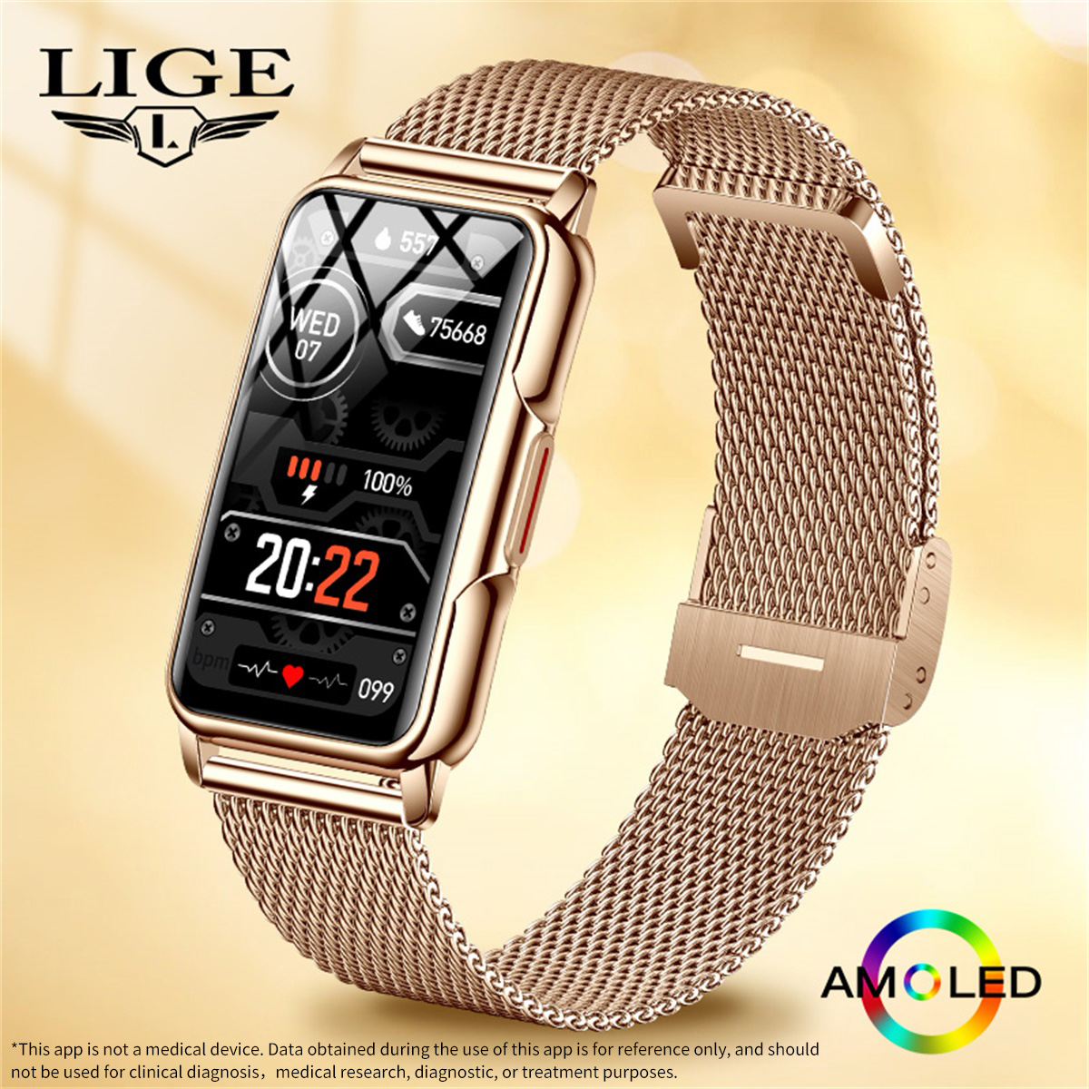 LIGE Smart Watch Men Women Fit - Smartwatch Watches For Men incelemesi ve fiyatı