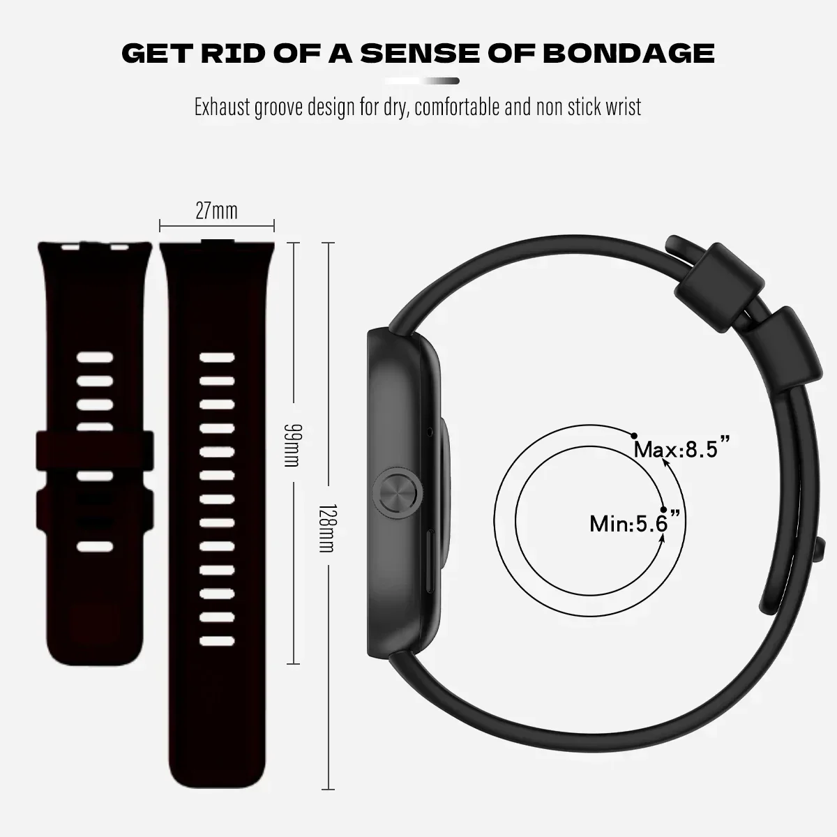 Watchband + Case For Xiaomi Re - Watch Redmi incelemesi ve fiyatı