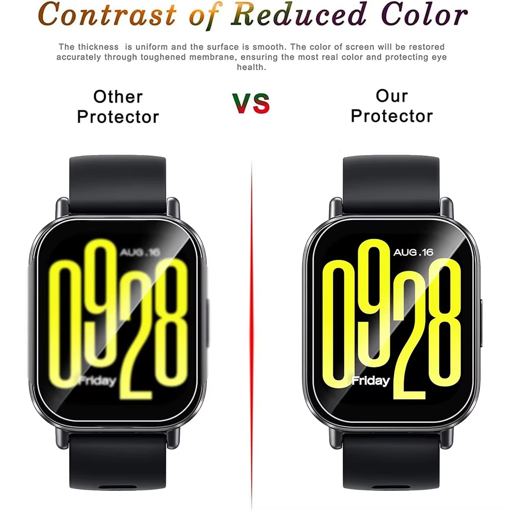 1-5Pcs Tempered Glass For Xiao - Watch Redmi incelemesi ve fiyatı